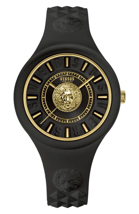 versace versus fire island watch|VERSUS Versace Versace Fire Island Lion Glitter Black Dial .